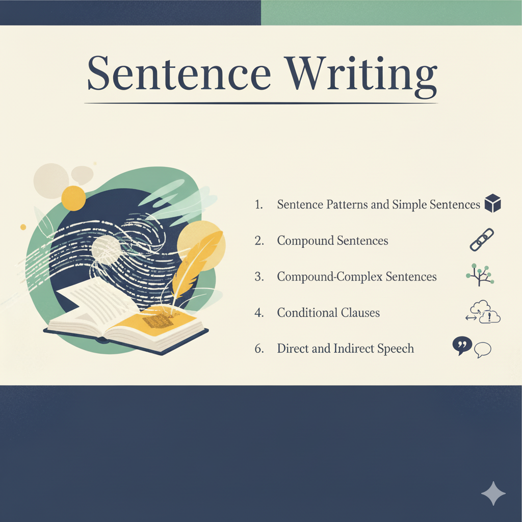 Sentence Writing (Chattraporn, Srinpat, Kamontip)